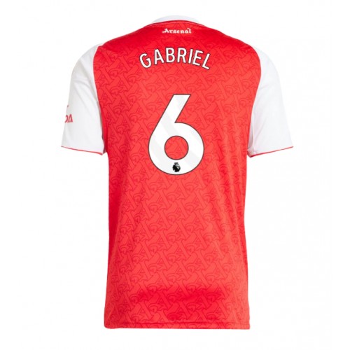 Arsenal Gabriel Magalhaes #6 Replika Hemmatröja 2025-26 Kortärmad